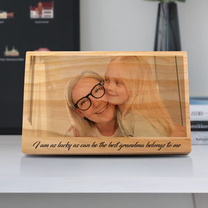 Personalized Wood Photo Frame