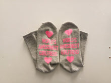 Load image into Gallery viewer, Personalized Custom Text Socks
