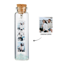 Load image into Gallery viewer, Personalized Mini Photo In A Vials Bottle Jars
