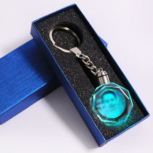 Load image into Gallery viewer, 3D crystal Photo Keychain
