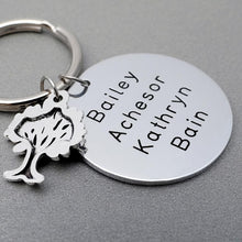 Load image into Gallery viewer, Custom Family Tree Keychain
