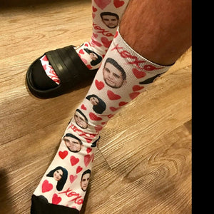 photo on socks