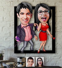 Load image into Gallery viewer, Personalized Caricature OF 3D Wood
