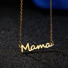 Load image into Gallery viewer, Mama Letter Pendant Necklace For Women
