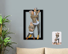 Load image into Gallery viewer, Personalized Family Caricature OF 3D Wood
